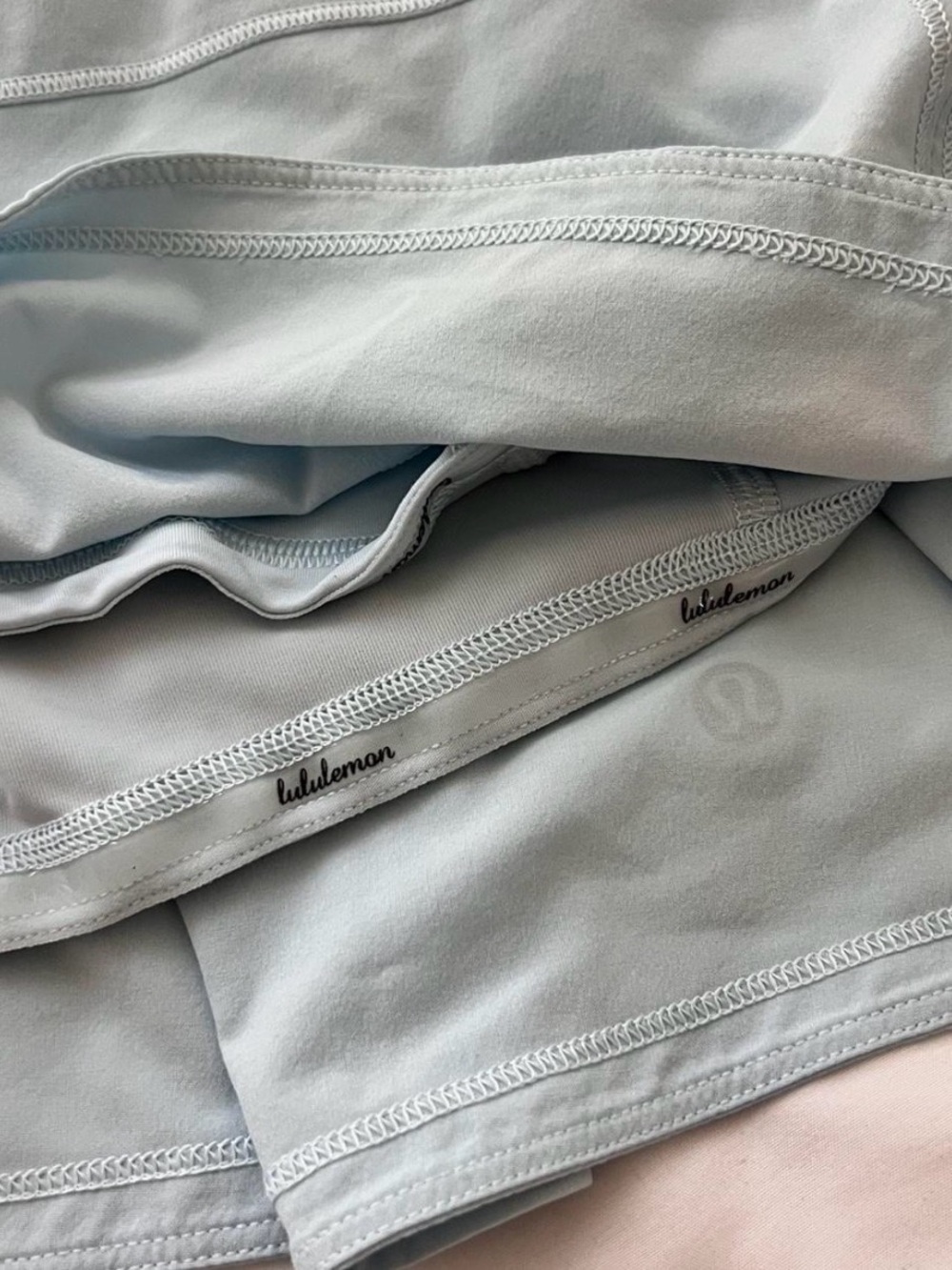 lululemon athletica Blue tennis Skirt with Rear Zip Pocket - Picture 4 of 5